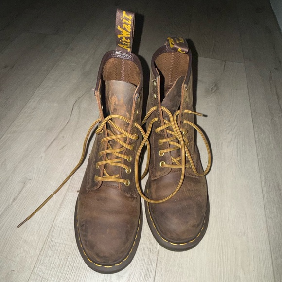 Dr. Martens Shoes - Dr. Martens Crazy Horse 8 eyelet 1460 boots